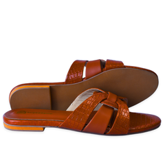 DARK BROWN SLIPPER WITH COMFORT PREMIUM QUALITY