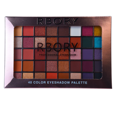 RBORY PROFESSIONAL EYESHADOW PALLETE WITH 40 COLORS PREMIUM QUALITY
