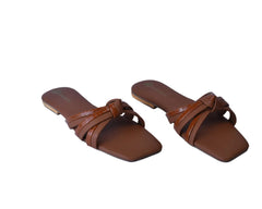 DARK BROWN SLIPPER WITH PREMIUM QUALITY
