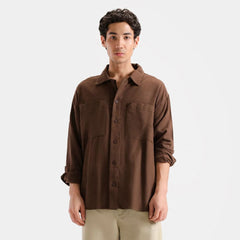 Basic Linen Blend Shirt