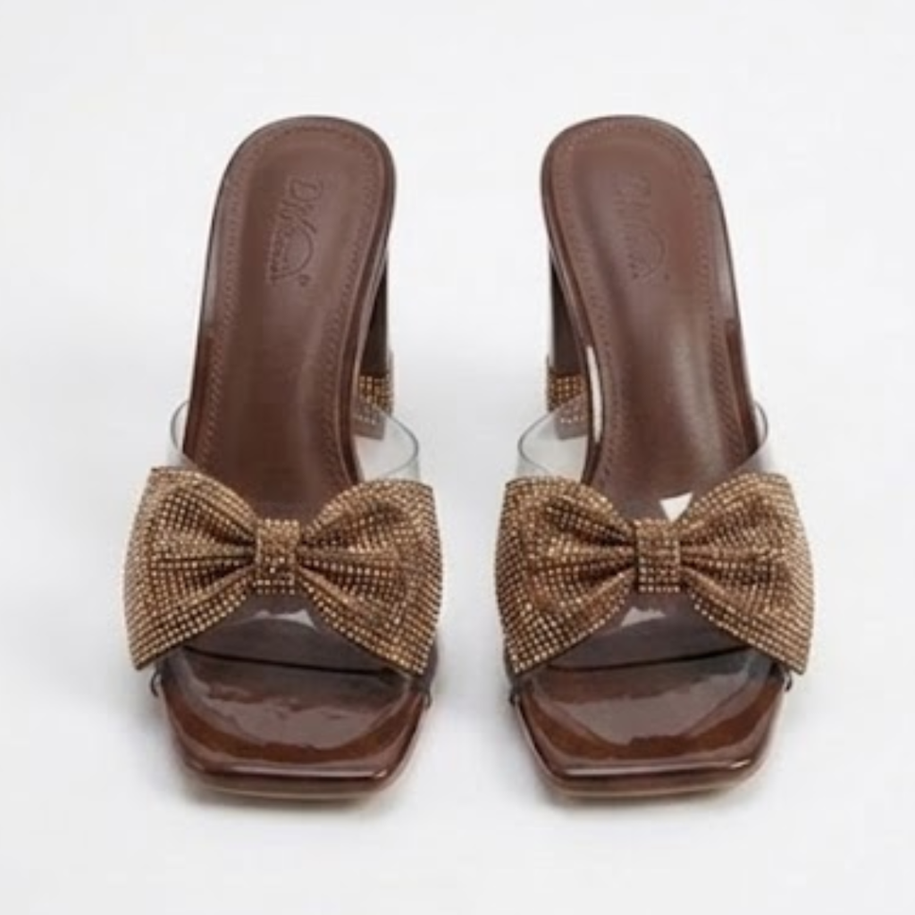 Bow Heels Style: Open-toe