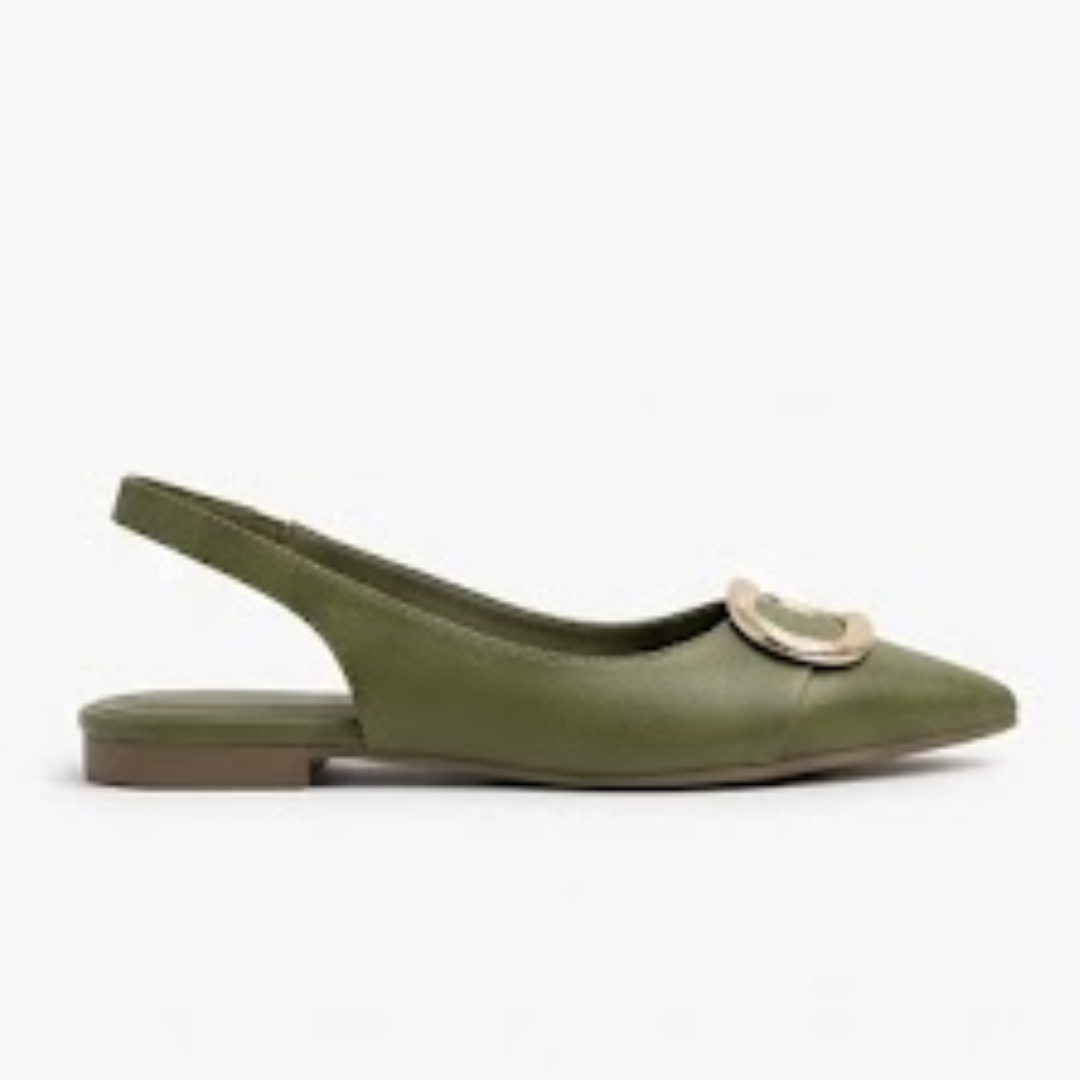Pointed Toe Slingback Flats – BSYStyle: