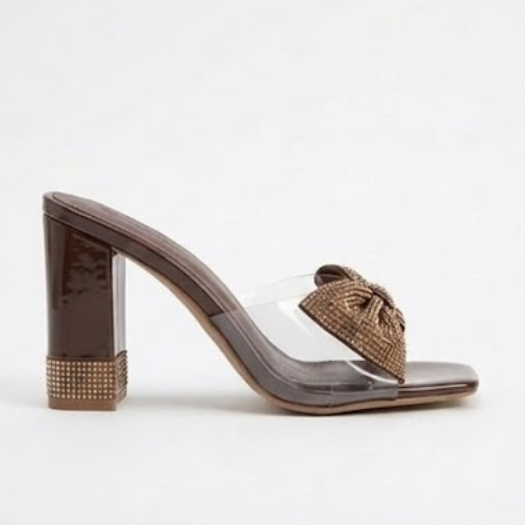 Bow Heels Style: Open-toe