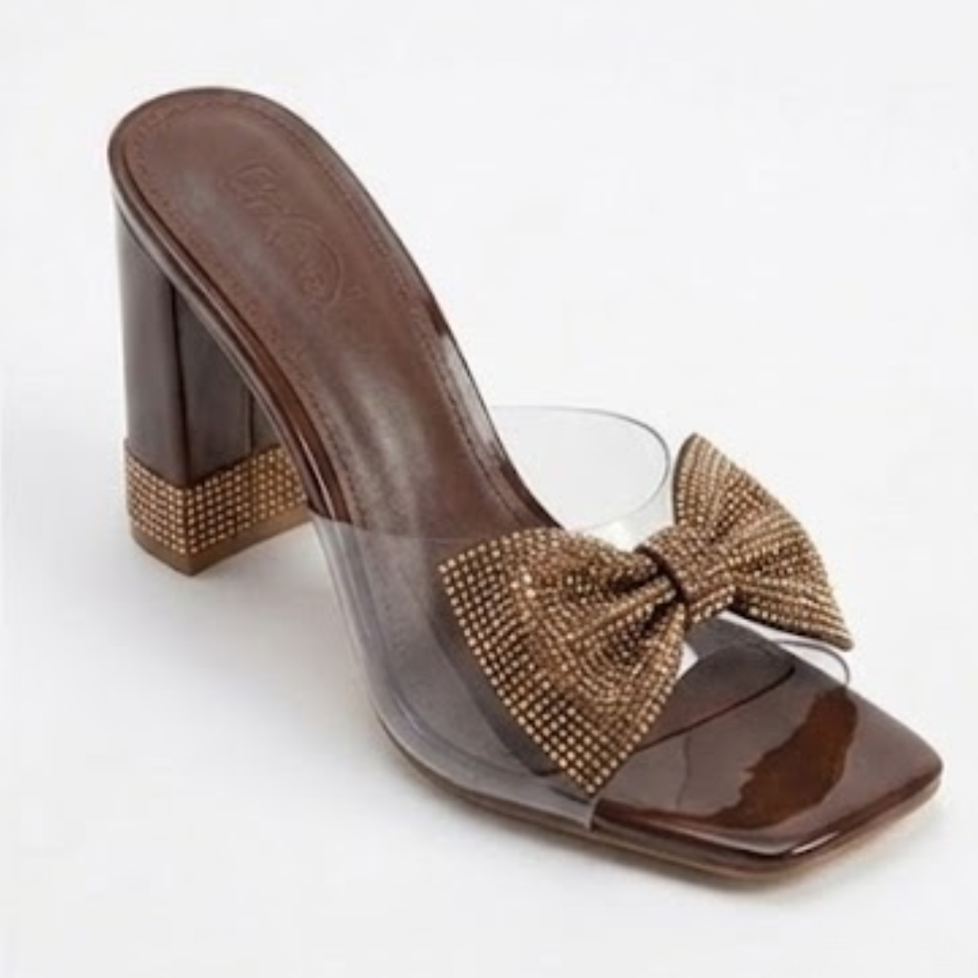 Bow Heels Style: Open-toe