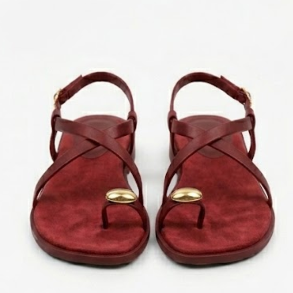 Women’s Strappy Flat Toe-Ring SandalsStyle