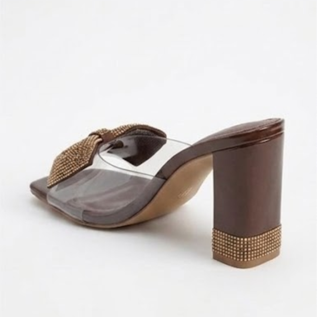 Bow Heels Style: Open-toe