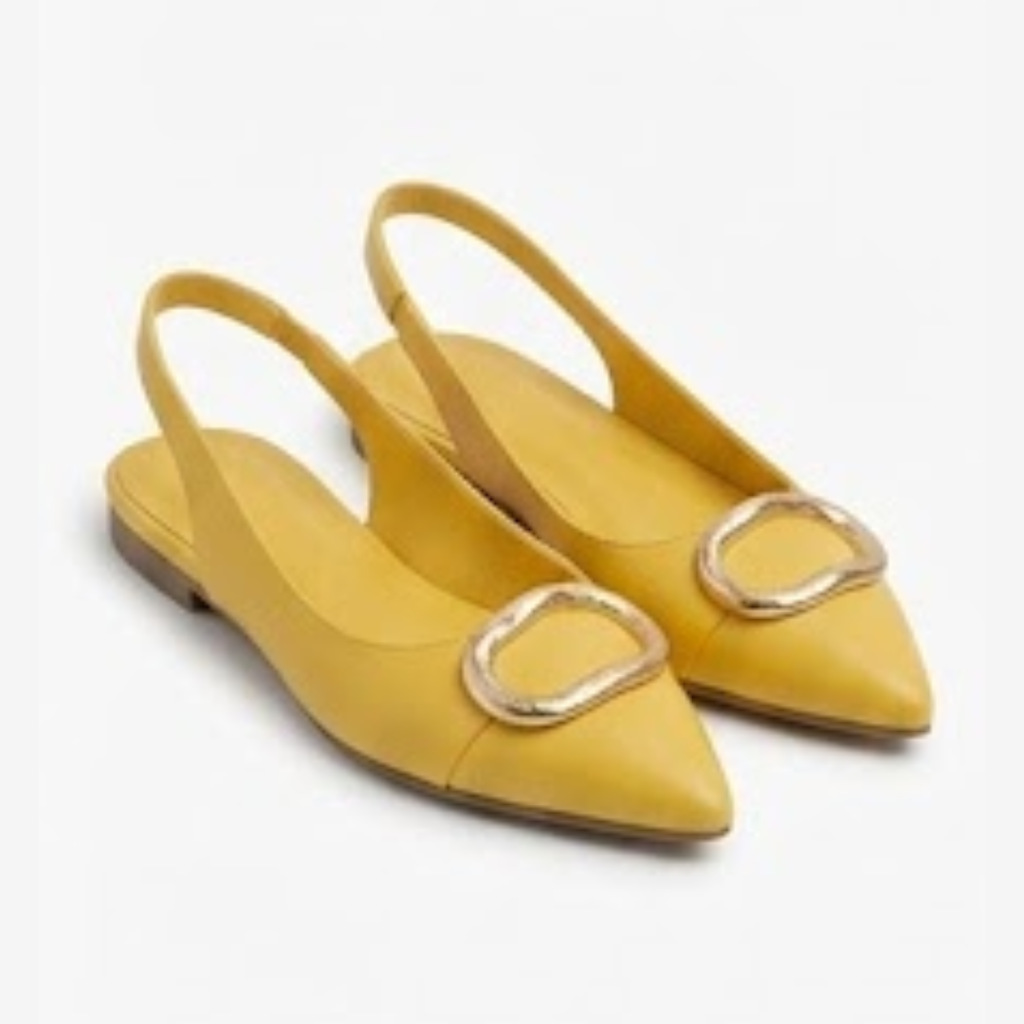 Pointed Toe Slingback Flats – BSYStyle: