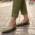 Pointed Toe Slingback Flats – BSYStyle: