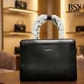 Elegance Structured Top-Handle Bag