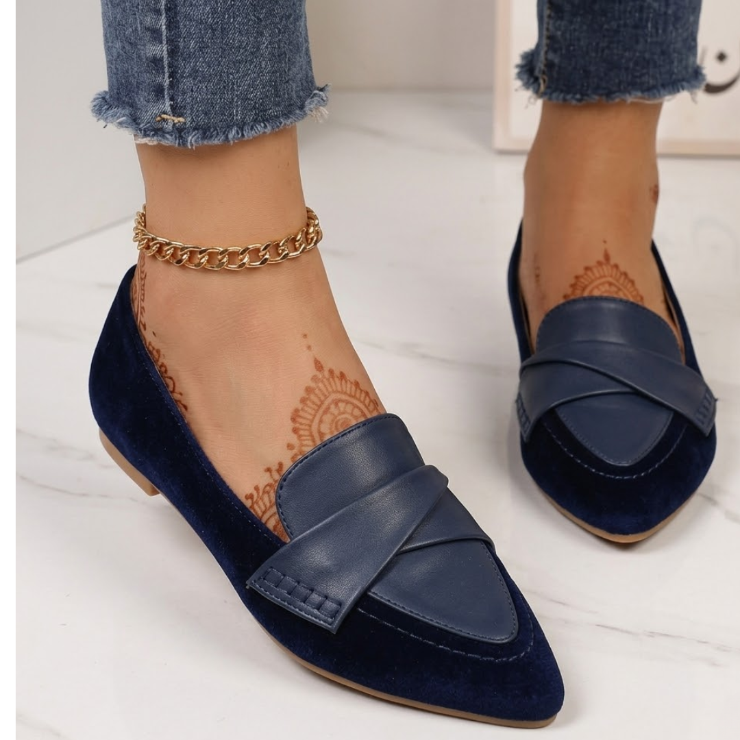 Blue loafer with premium quality