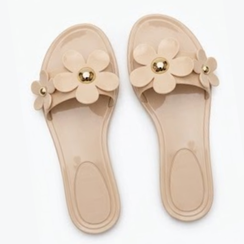 Open-toe slide/slipper style sandals