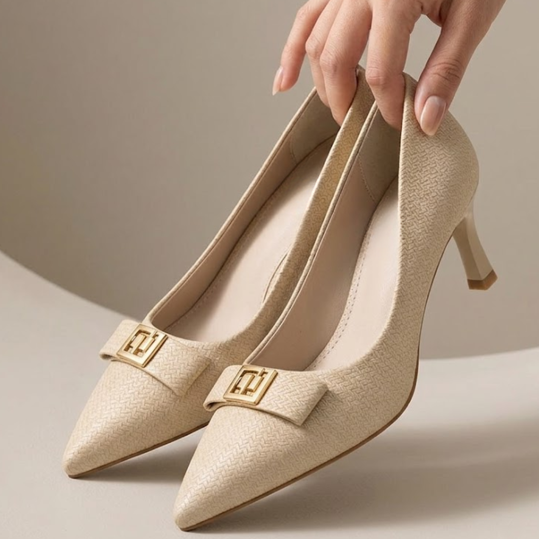 High-heeled pumps with premium quality