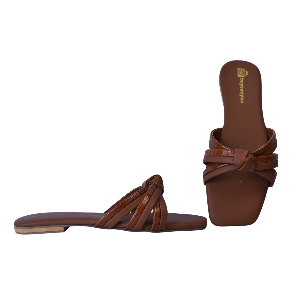 Flat heel sandal with premium quality