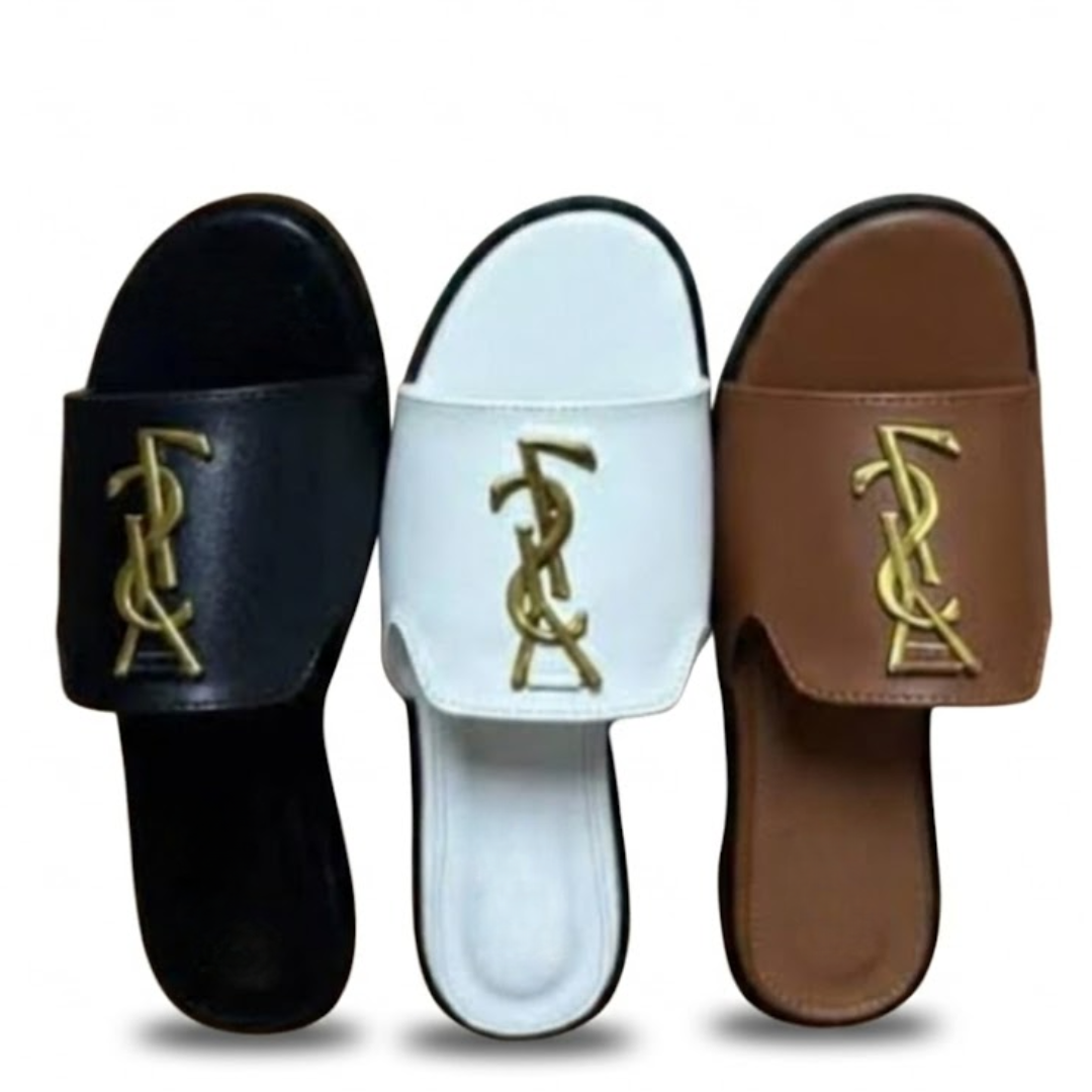 Black slides sandals with premium quality