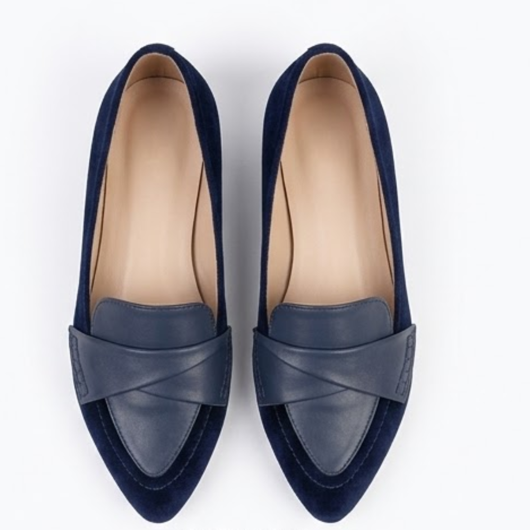 Blue loafer with premium quality