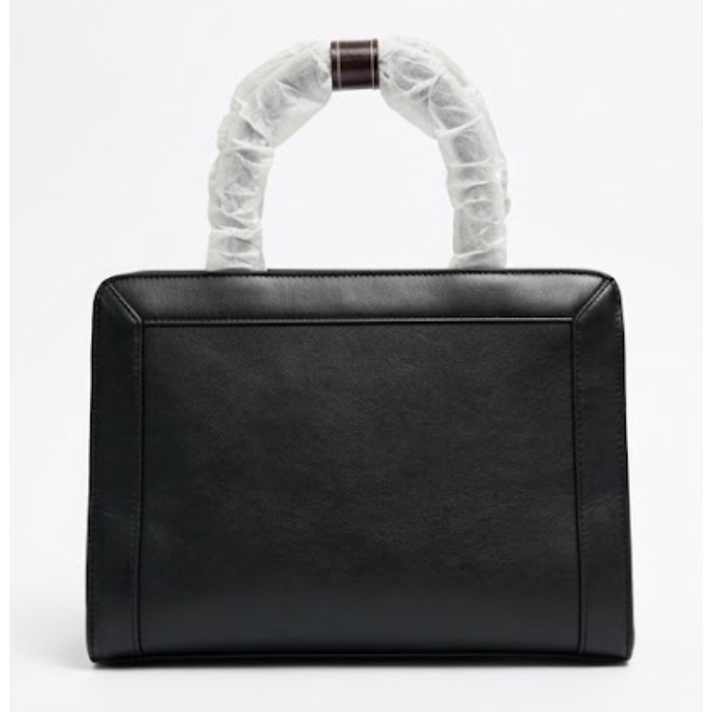 Elegance Structured Top-Handle Bag