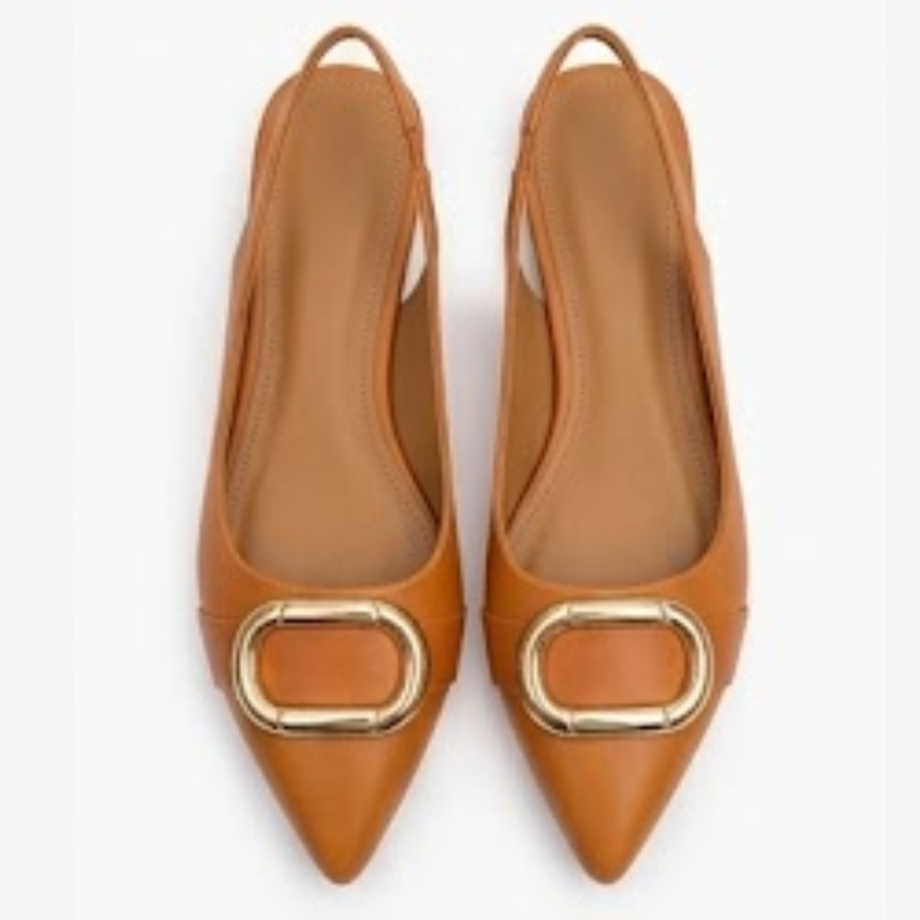 Pointed Toe Slingback Flats – BSYStyle:
