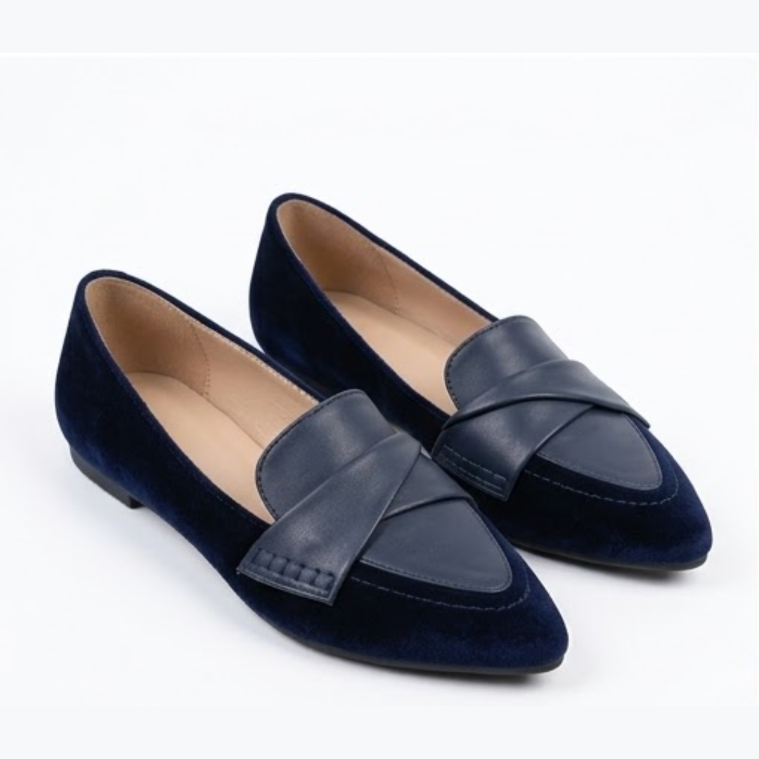 Blue loafer with premium quality