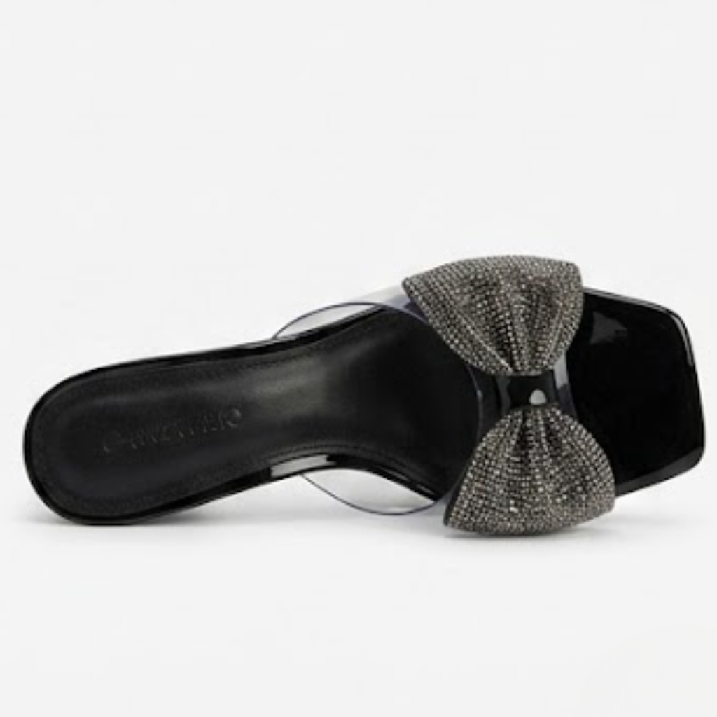 Bow Heels Style: Open-toe