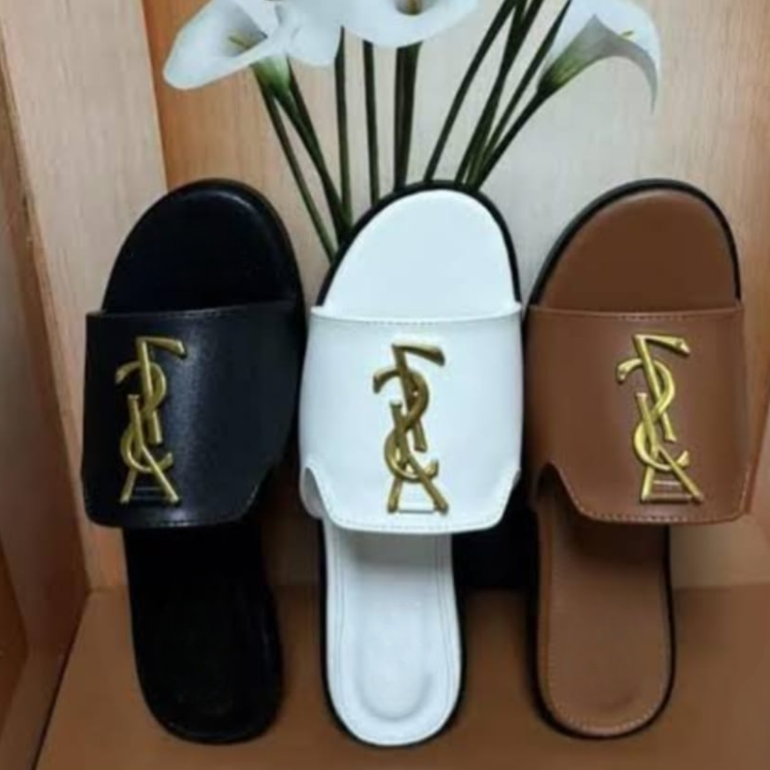 Black slides sandals with premium quality