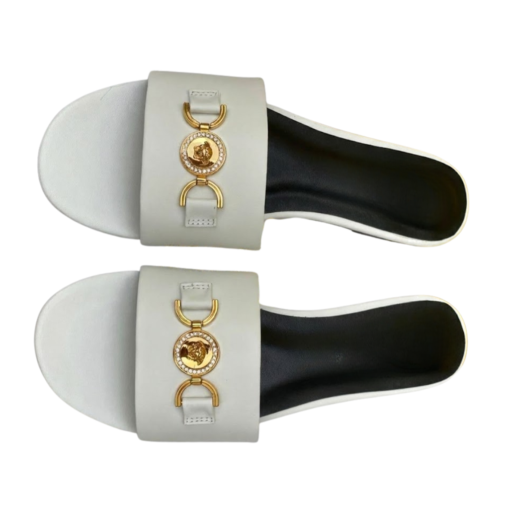 Flat slide sandals with premium quality
