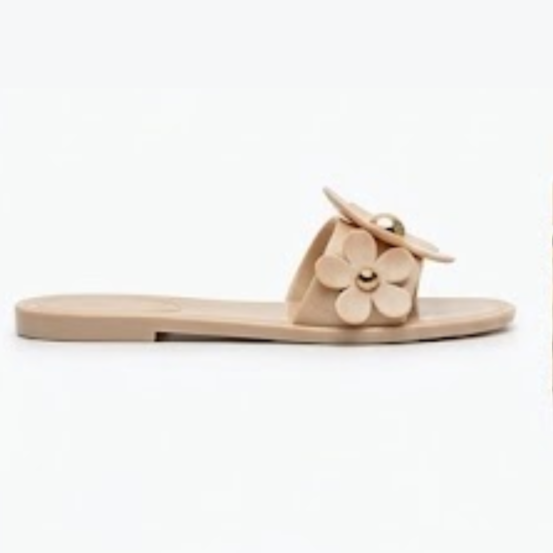 Open-toe slide/slipper style sandals