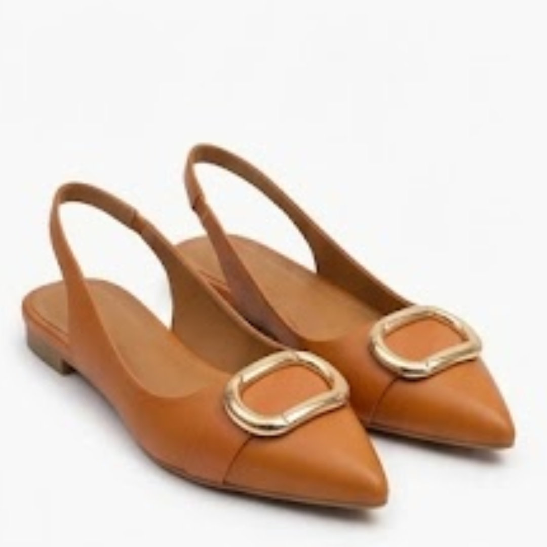 Pointed Toe Slingback Flats – BSYStyle: