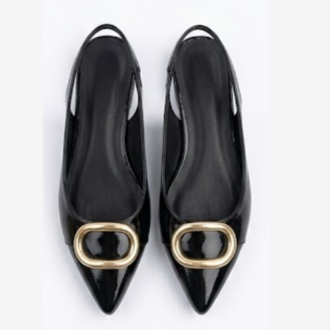 Pointed Toe Slingback Flats – BSYStyle: