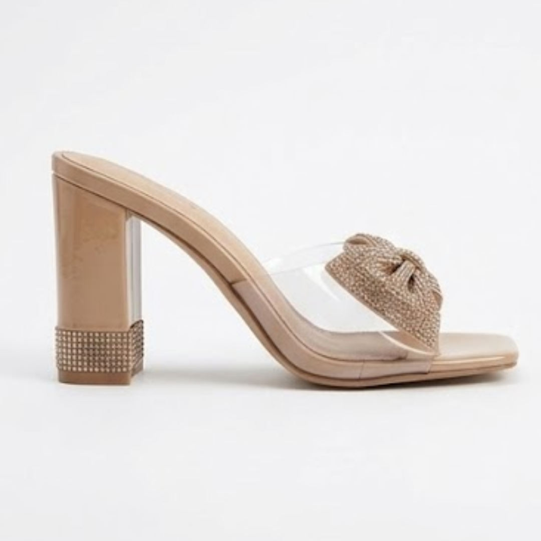 Bow Heels Style: Open-toe