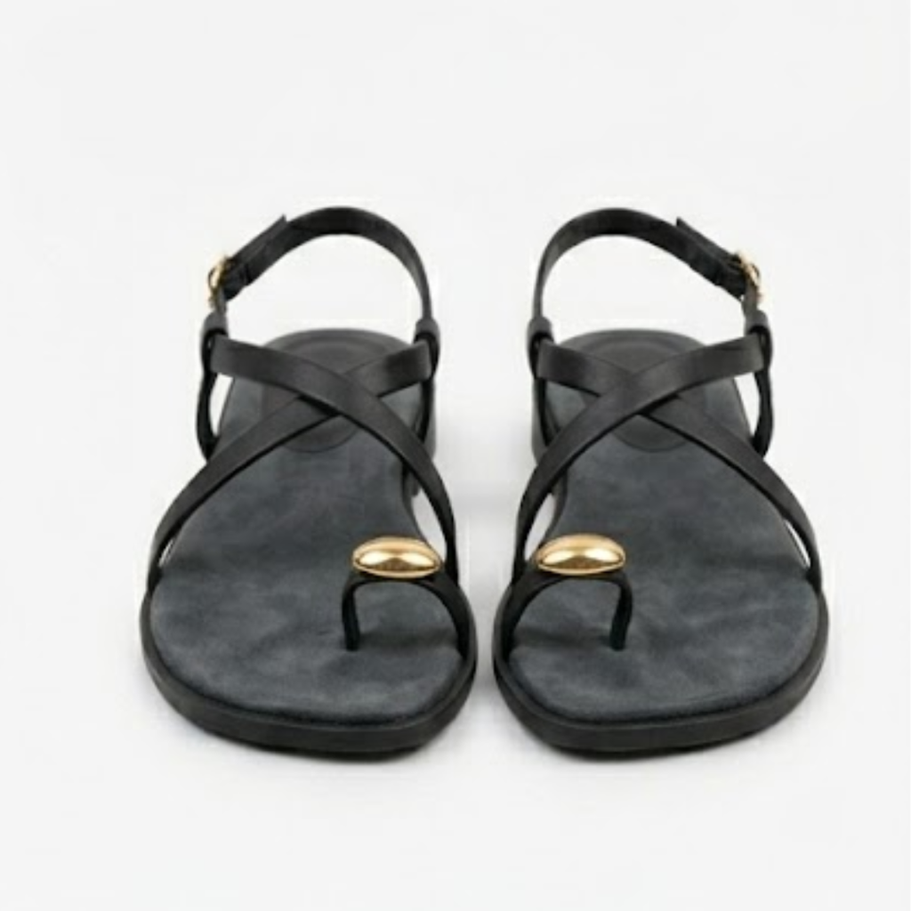 Women’s Strappy Flat Toe-Ring SandalsStyle