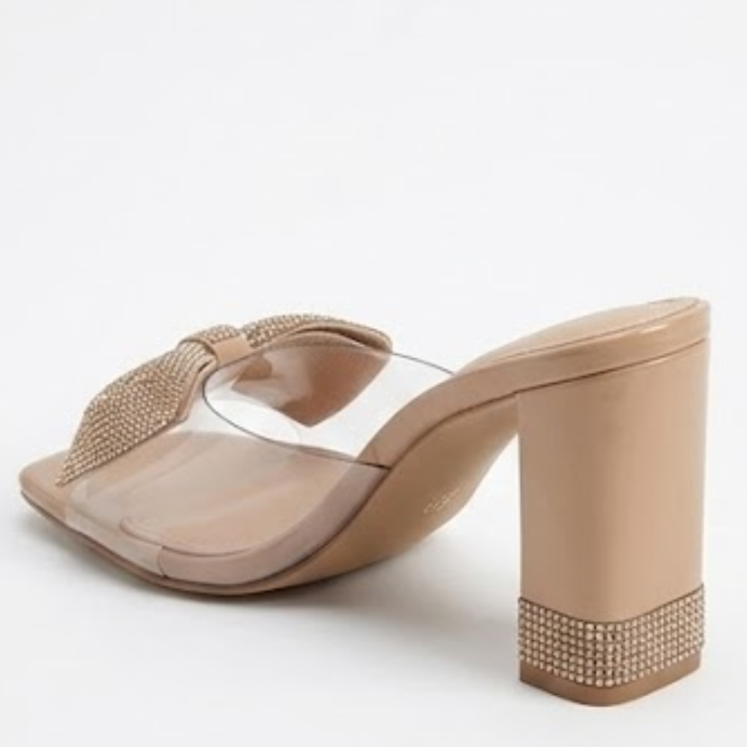 Bow Heels Style: Open-toe