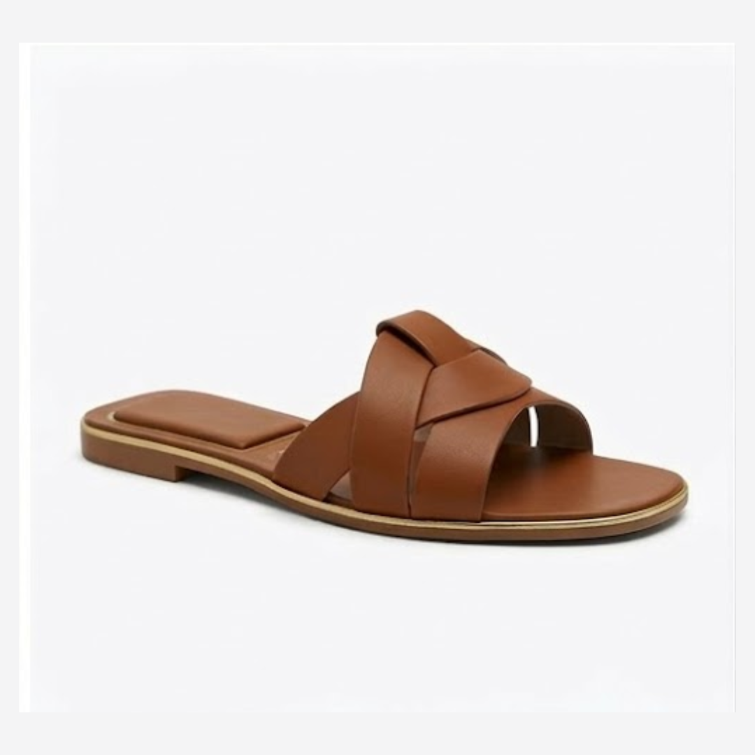 Brown Open Toe Sandals with premium quality