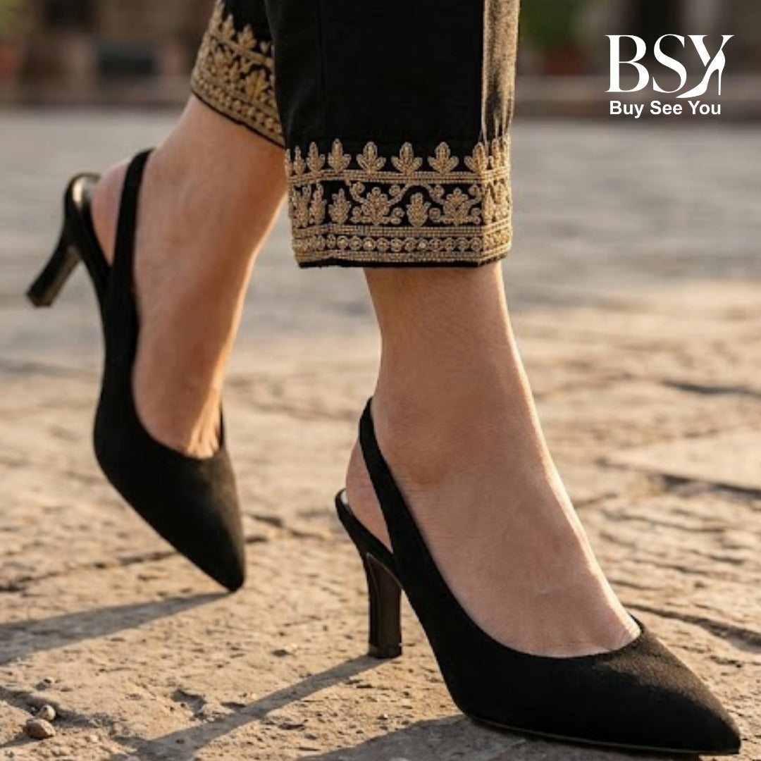 Signature Black Heels